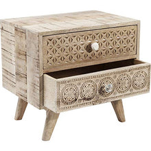 Kare Design - Comodino Puro, Beige, 46 x 35 x 50 cm