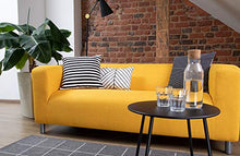 TLY, Copridivano per divano a 2 posti Klippan di Ikea, aderente Giallo