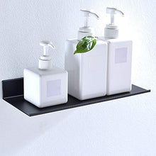MSZQ - Mensola da bagno in alluminio resistente, per cucina e bagno, rettangolare, per bagno e cucina, 60 cm