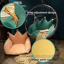 AKEFG Cuscino, Cuscino per Panca da Patio, Cuscino per sedie, Set di 4 Cuscini per sedili in Rattan per Patio, Cuscini per sedili in Rattan per Esterni/Interni