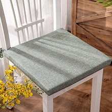 XHNXHN Cuscini per sedie da Esterno per Interni Cuscini per sedili, Angoli Quadrati Cuscino per Sedile Universale Antiscivolo Decorazioni per la Cucina per la casa Cuscini per sedie da Pranzo trasp