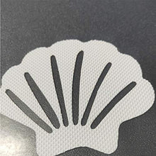 TOPBATHY Adesivo per Vasca da Bagno 24Pcs Antiscivolo a Forma di Conchiglia Vasca da Bagno Decalcomania Doccia da Pavimento di Sicurezza Adesivo da Pavimento Soluzioni per Bagno