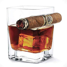 Hyddg - Bicchieri da whisky per sigari, realizzati a mano in vetro senza piombo, per bere bourbon