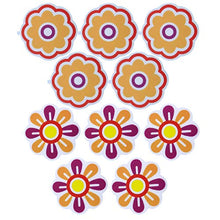 Cabilock 10Pcs Autoadesivo Autoadesivo di Disegno del Fiore Bella Vasca da Bagno Decalcomanie Autoadesivo del Bagno Pasters Vasca Impermeabile per Hotel di Casa