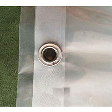 SHIJINHAO Telo Impermeabile Esterno,Telone Trasparente Impermeabile con Occhielli Tendalini E Teloni Resistenti alle Intemperie Contengono Elastico per Mobili da Giardino Piante Serra ， 26 Dimensioni