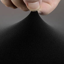 Willtone Copridivano senza Braccioli Elasticizzato in Poliesteri Spandex Copertura per Divano Elastica 2 Posti Tinta Unita (Nero, 160-195cm)