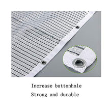 Rete Ombreggiante, Traspirante, Modelli Differenti, Multiuso, Antistrappo, Foglio di Alluminio, Argento, per Giardino Balcone Terrazza, Auto Coperture, Telo da Sole da Esterno