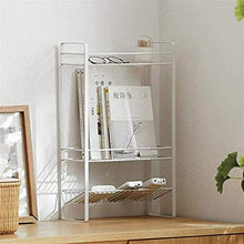 Zixin Scaffale Inclinato Multi-Layer Storage Storage Rack Desktop Organizer Desktop Organizer Multifunzione Multifunzione Iron 3 Tier Shelf