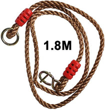 VGEBY1 Corde per Altalena Regolabili, 2 Pezzi 1,8 m Albero Appeso a Corde robuste, Perfetto per Sedia a Dondolo Amaca