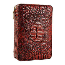 SHAOXI Vassoio di Cenere di Sigaro Cigar Box-Rivestito Cedro Cigar Humidor Custodia da Viaggio/Cutter Set Accendino con umidificatore e Il Vassoio del Cedro
