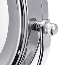 Specchio per Il Trucco Specchi Cosmetici per Trucco da Barba con Illuminazione A LED da 6"per Montaggio A Parete, Ingrandimento 7Xper Toeletta