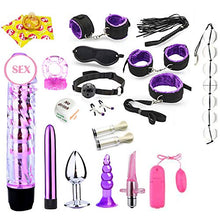 18 pezzi per principianti Adullt Six Fétish Ny-lón Leather Bèd Búndled Set Couples Sláve Filrt S & M Game Tools Kit