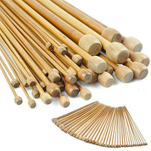 SaySure - Cheap 36Pcs Needles Set 18 Sizes 10" Single Point Bamboo