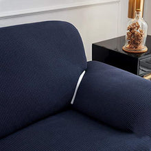 Sinoeem Copridivano Elasticizzato1 2 3 4 Posti (Regalare 2 federe) Fodere Copridivani Universale,Sofa Mobili Protettore Copertura Divano Antiscivolo, Ideale per poltrone (Blu, 4 Seater:235cm to 300cm) - Arredi Casa