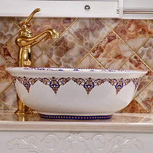 Jgophu Lavandino moderno per bagno, arte europea