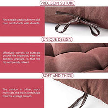 Topstylehouse, 1 cuscino reclinabile in morbido cotone, per divano e sedia a sdraio, comodo cuscino schienale antiscivolo, lavabile, facile da pulire, marrone, 48 x 120 cm