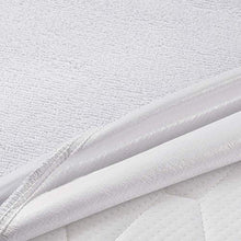 Amazon Brand - Umi Coprimaterasso in Spugna di Cotone Impermeabile e Traspirante(160 x 200 cm)