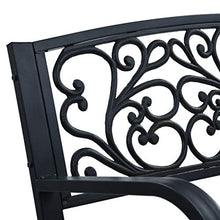 Oushome Panchina da Giardino 120 cm in Legno