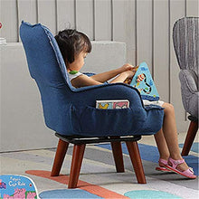 Laishutin Divano Divano Imbottito per Bambini Divano Imbottito per Bambini per Soggiorno e Ufficio (Color : Blue, Size : 60 * 60 * 78cm)