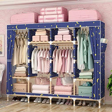 Guardaroba Hanger Piano Camera da Letto al Coperto con Coperchio Antipolvere Stendino Semplice Armadio XINYALAMP
