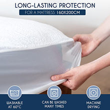 Coprimaterasso Matrimoniale Impermeabile 160x200 Antiacaro e Ipoallergenico Dreamzie - (Made in EU e Certificato OEKO-TEX)