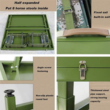 Set Tavolo e Sedia da Esterno Set da Tavolo e Sedia da Campeggio all'aperto, Tavolo da Picnic Portatile Portatile, Tavolo da conferenza all'aperto, Tavolo Multiuso e Sedia