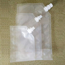 UPKOCH 9 Pz Boccette di Bevande Sacchetto di Liquori Riutilizzabili Boccette di Boccette di Plastica Richiudibili con Imbuti di 2 Pezzi per Cocktail Alcolici