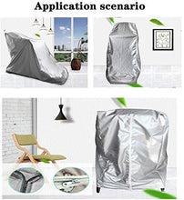 N / A coperture mobili da Giardino Mobili Copre mobili Impermeabile e mobili Audio alloggiamento Stampante Copertura Giardino parapolvere Sole (Rosso, Dimensione, 16-26cm),Nero,26-40cm