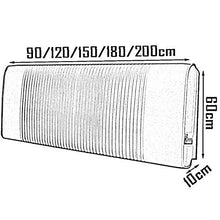Xufei Testiera Letto Schienale Cuscino Cuscino Soft Case Rimovibile e Lavabile (Color : #1, Size : 90x60x10cm)