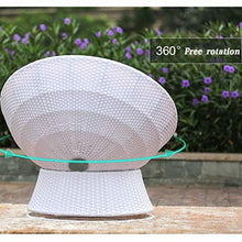 MXZBHLettino da Giardino in Rattan con Divano Pigro Casual, Adatto per Divano da Giardino con Balcone