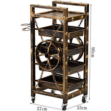 ChangDe Scaffale CHDE Carrello per Parrucchiere Attrezzo per Capelli Salone per Barbiere Bellezza per tinture Calde Mobile Mobile per Passeggino Multifunzione Carrello degli Attrezzi