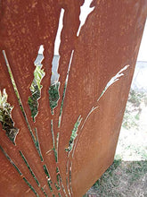 Zen Man 101549 - Paravento da giardino in metallo, 150 x 50 cm