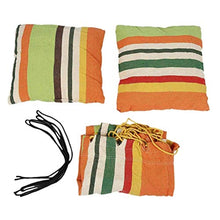 LKITYGF Allegro Bambini Hammock Hammock Sedia a Sospensione Sedia a Sospensione Sedia da Sedia con 2 Cuscini per Giardino Esterno Coperto