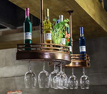 COLiJOL Scaffale per Vino Scaffale per Vino Scaffale per Vino Scaffale per Bar Scaffale a Muro, Scaffale per Bicchiere da Vino Portaoggetti (Dimensioni: 60Cm),60 cm