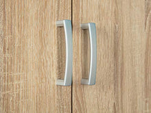 Esidra Altoona Armadio 2 Ante, Legno, Rovere, 70x34x189 cm