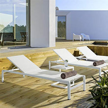 TAVOLINO Basso KONNOR 40X40 Bianco CX21 ALLUMINIO BIZZOTTO Cod. 0662287