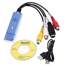 SaySure - USB 2.0 Easycap Video Audio Capture Card Adapter
