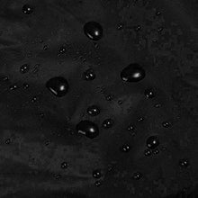QIANC Coperture per Set Arredo Giardino,Copertura per Mobili da Giardino Impermeabile,Resistente allo Strappo,per Tavoli e Sedie da Esterno,Black_160x160x84cm