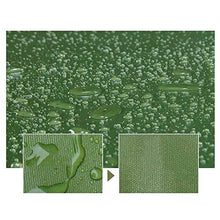 MTYLX Telo Multiuso per Esterni, Telo Impermeabile Resistente Multiuso per Pioia e Protezione Solare Verde con Occhielli,4X6M,4X6M