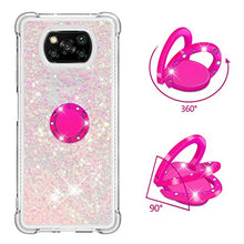 Custodia protettiva per Xiaomi Poco X3 NFC (stelle rosa fluorescenti)