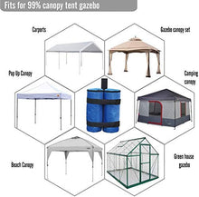 ABCCANOPY - Pesi per gambe per gazebo pop-up, ombrellone, mobili da esterno, confezione da 4 pezzi
