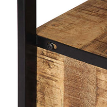 SKM Armadietto 120x30x75 cm in Legno Massello di Mango