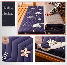 HANHJ Materassi per Camerette per Bambini E Bambine Materassino per Lettini da Terra per Bambini Divani E Divani, Materasso Futon Pieghevole, per Dormitorio/Casa/Letto/Pavimento,B-90x200cm(35x79inch)