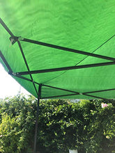 FT TENORE Gazebo RICHIUDIBILE 3X3 M Pieghevole A Fisarmonica Mercato TENDONE con Sacca (Verde)
