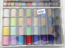 SaySure - Pack of 64 Rolls Different Colour Sewing Thread And Needle Pack