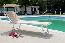 Stiliac Lettino Tipo stabilimento balneare Maiorca, Beige