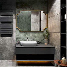 Bathroom mirror Specchio da Bagno Moderno e Semplice Specchio da toeletta in Stile Europeo Specchio da Bagno a Specchio da Parete