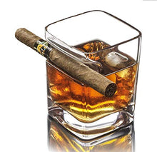 XINYA BAO Bicchiere per sigari, whisky, con porta sigari, adatto per bar, hotel, accessori per la casa e diversi tipi di club