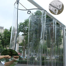 DLMSDG Telone Impermeabile in Vetro da 0,3 mm, Telone da Giardino, Resistenza allo Strappo, Robusto e Durevole, per Patio, Balcone, 450g/m²(0.3mm1x3m(3.28x9.84ft))