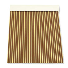 Tenda spaghetti anti insetti | Tenda a fili di plastica in PVC ed asta in alluminio | Perfetta per porte esterne ed interne | Marrone-Beige | 210 * 120